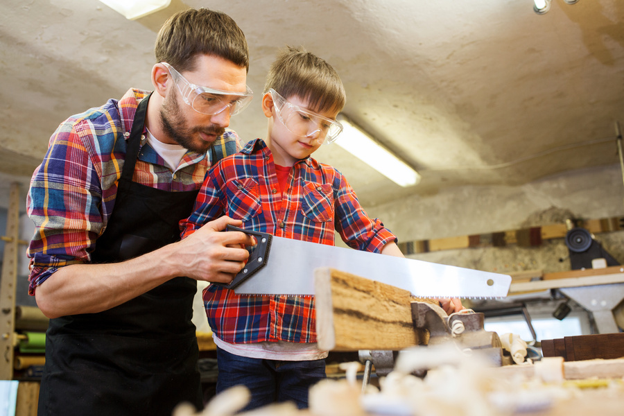 Let’s Teach Our Kids How To Safely Use A Saw