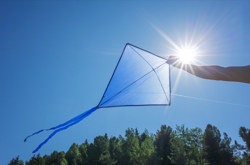 Life skill - Building a kite 