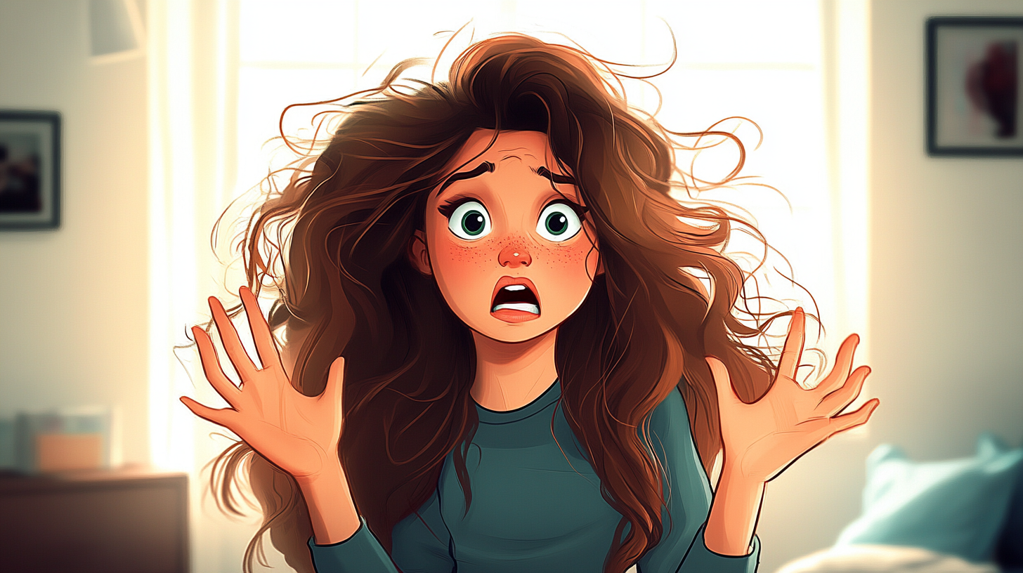 Dorm room illustration